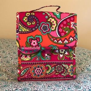 Pink Vera Bradley Lunch Box - like new